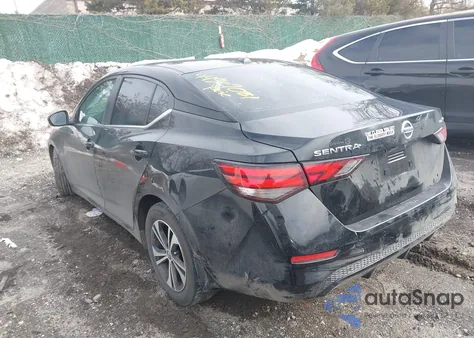 2020 Nissan Sentra Sv Xtronic Cvt from USA, damaged, VIN 3N1AB8CV5LY284193